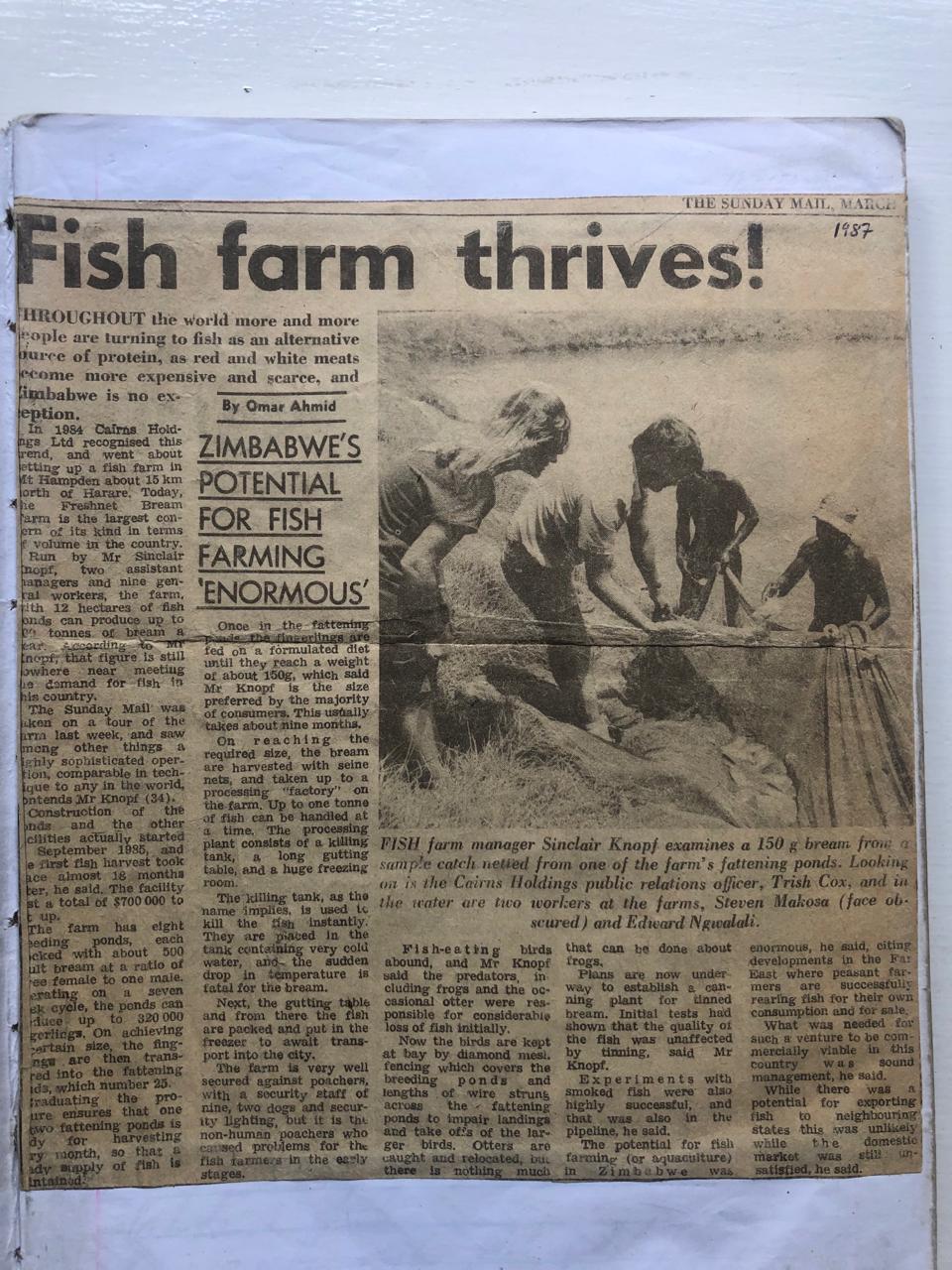 Bream Farm Herald 1978 Harare Mt Hampden.jpeg - Agridisk